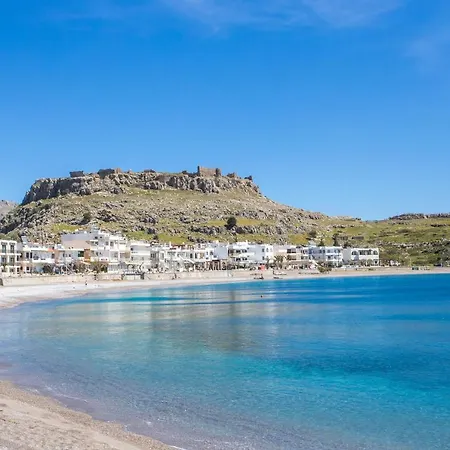 Vila New Loft By Ossiano Pool Villas, Heating Pool,2 Min Drive To & 10 To Lindos Haraki