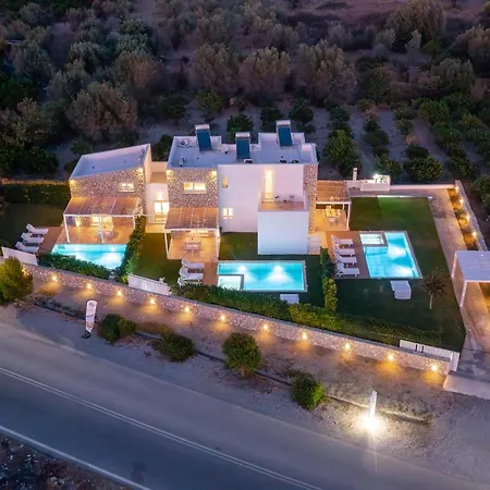 New Loft By Ossiano Pool Villas, Heating Pool,2 Min Drive To & 10 To Lindos Vila