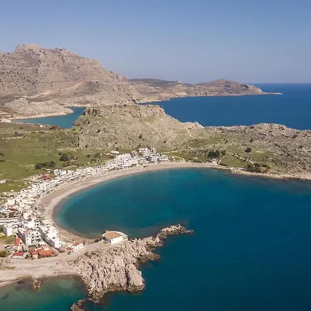 Villa New Loft By Ossiano Pool Villas, Heating Pool,2 Min Drive To & 10 To Lindos *