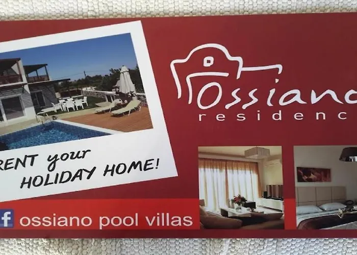 Villa New Loft By Ossiano Pool Villas, Heating Pool,2 Min Drive To & 10 To Lindos